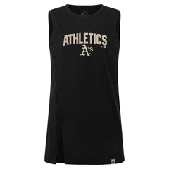 MLB Athletics Levelwear Women's Influx Team Arch Tank Top