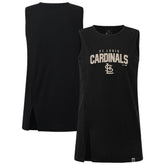 MLB St. Louis Cardinals Levelwear Women's Influx Team Arch Tank Top