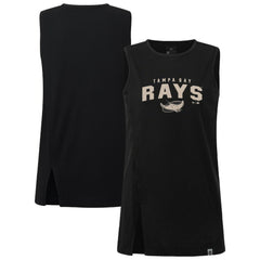 MLB Tampa Bay Rays Levelwear Women's Influx Team Arch Tank Top