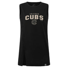 MLB Chicago Cubs Levelwear Women's Influx Team Arch Tank Top