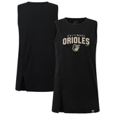 MLB Baltimore Orioles Levelwear Women's Influx Team Arch Tank Top