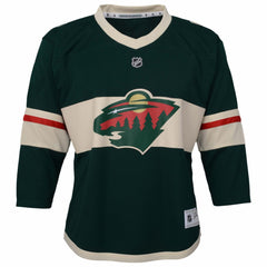 NHL Green Minnesota Wild Youth Replica Custom Jersey