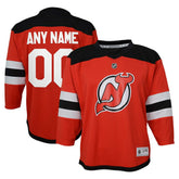 NHL Red New Jersey Devils Youth Replica Custom Jersey