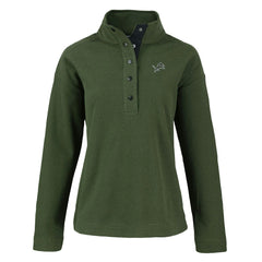 Cutter & Buck Women's Hunts Point Eco Half-Snap Sweatshirt - Detroit Lions