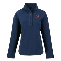 Cutter & Buck Women's Hunts Point Eco Half-Snap Sweatshirt - Chicago Bears