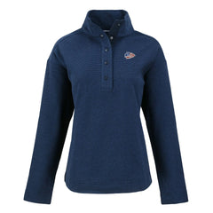 Cutter & Buck Women's Hunts Point Eco Half-Snap Sweatshirt - Kansas City Chiefs