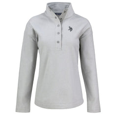 Cutter & Buck Women's Hunts Point Eco Half-Snap Sweatshirt - Minnesota Vikings