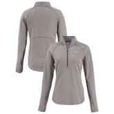Cutter & Buck Women's Peshastin Eco Fleece Recycled Tri-Blend Raglan Half-Zip Jacket - Cincinnati Bengals