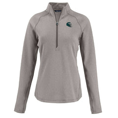 Cutter & Buck Women's Peshastin Eco Fleece Recycled Tri-Blend Raglan Half-Zip Jacket - Philadelphia Eagles