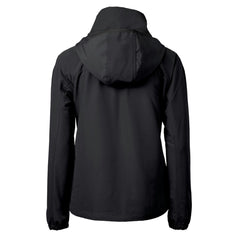 Cutter & Buck Women's Charter Eco Recycled Half-Zip Hooded Anorak Jacket - Tampa Bay Buccaneers