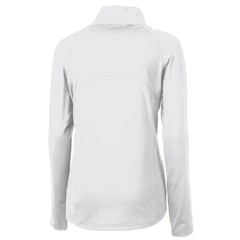 Cutter & Buck Women's Adapt Eco Knit Stretch Recycled Raglan Half-Zip Top - San Francisco 49ers