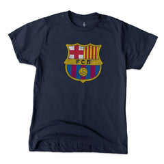 Barcelona 1863FC Youth Color Badge T-Shirt - Navy