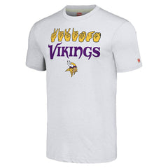 Homage Unisex The NFL ASL Collection by Love Sign American Sign Language T-Shirt - Minnesota Vikings