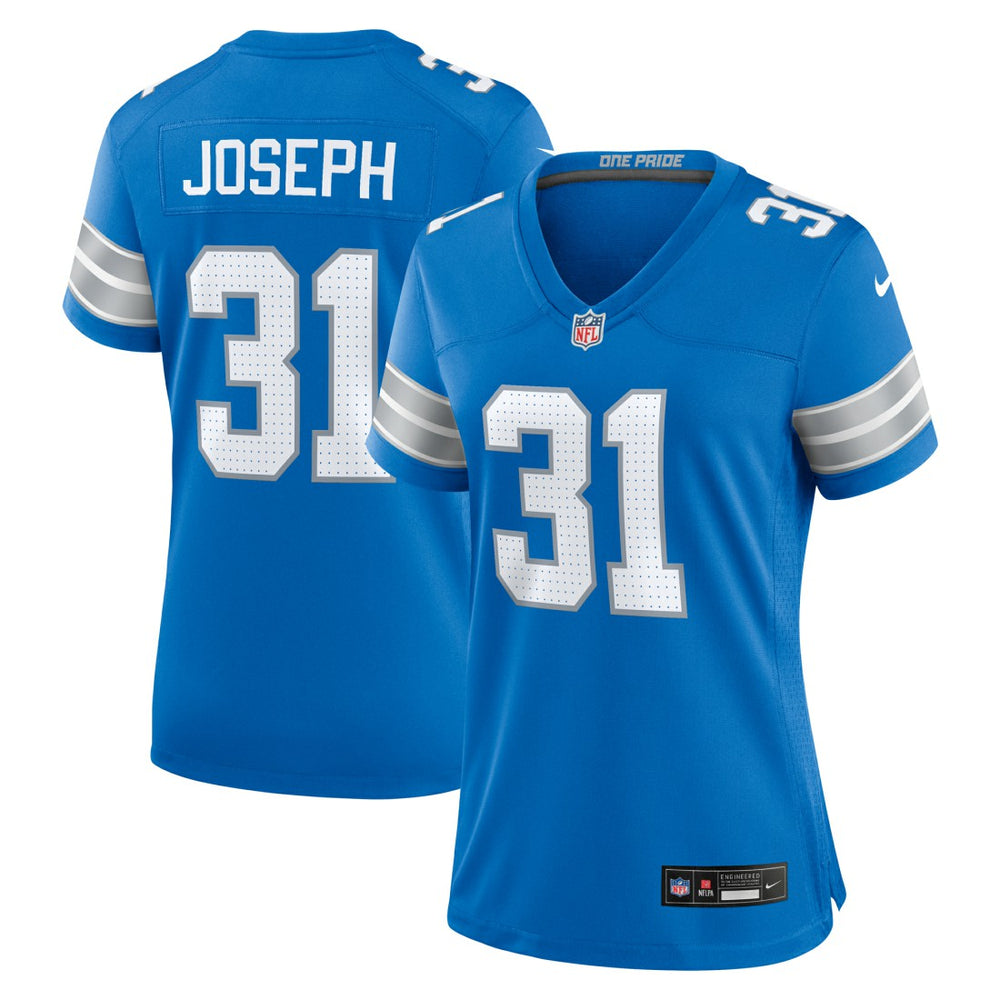 Kerby Joseph Women's Team Game Jersey - Detroit Lions