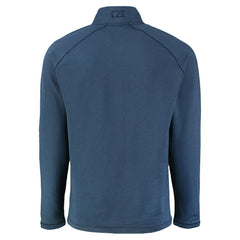 MLB Atlanta Braves Cutter & Buck Peshastin Eco Fleece Recycled Raglan Quarter-Zip Top