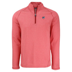 MLB Chicago Cubs Cutter & Buck Peshastin Eco Fleece Recycled Raglan Quarter-Zip Top