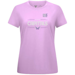 NHL Lavender Alexander Ovechkin Washington Capitals Levelwear Women's Hockey Fights Cancer Anthem Name & Number T-Shirt