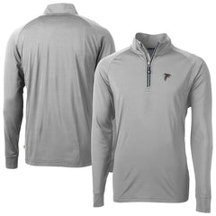 Cutter & Buck Adapt Eco DryTec Raglan Quarter-Zip Jacket - Atlanta Falcons