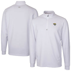 Cutter & Buck Traverse Stretch Quarter-Zip Top - Jacksonville Jaguars