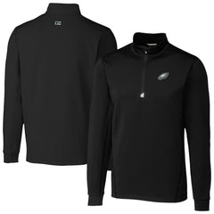 Cutter & Buck Traverse Stretch Quarter-Zip Top - Philadelphia Eagles