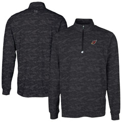Cutter & Buck Traverse Camo Print Stretch Quarter-Zip Top - Arizona Cardinals