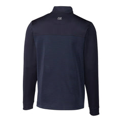 Cutter & Buck Traverse Stripe Stretch DryTec Quarter-Zip Top - New York Giants