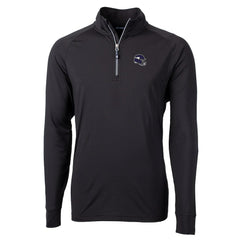 Cutter & Buck Big & Tall Adapt Eco DryTec Raglan Quarter-Zip Jacket - Minnesota Vikings