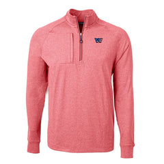 Cutter & Buck Big & Tall Adapt Eco Raglan Quarter-Zip Jacket - Washington Commanders