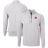 Cutter & Buck Big & Tall Adapt Eco Raglan Quarter-Zip Jacket - Cincinnati Bengals