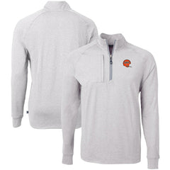 Cutter & Buck Big & Tall Adapt Eco Raglan Quarter-Zip Jacket - Cincinnati Bengals