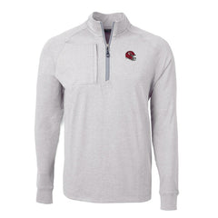 Cutter & Buck Big & Tall Adapt Eco Raglan Quarter-Zip Jacket - Kansas City Chiefs