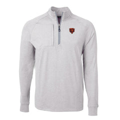 Cutter & Buck Big & Tall Adapt Eco Raglan Quarter-Zip Jacket - Chicago Bears