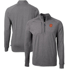 Cutter & Buck Big & Tall Adapt Eco Raglan Quarter-Zip Jacket - Cincinnati Bengals