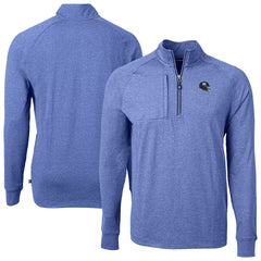 Cutter & Buck Big & Tall Adapt Eco Raglan Quarter-Zip Jacket - New York Giants