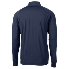 Cutter & Buck Big & Tall Adapt Eco DryTec Raglan Quarter-Zip Jacket - Buffalo Bills