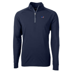 Cutter & Buck Big & Tall Americana Adapt Eco DryTec Raglan Quarter-Zip Jacket - Washington Commanders