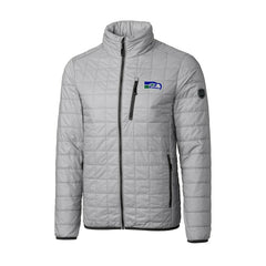 Cutter & Buck Big & Tall Rainier PrimaLoft Eco Insulated Full-Zip Puffer Jacket - Seattle Seahawks