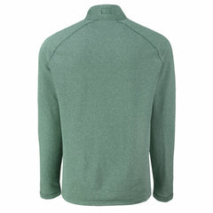 Cutter & Buck Peshastin Eco Fleece Tri-Blend Raglan Recycled Quarter-Zip Jacket - Green Bay Packers