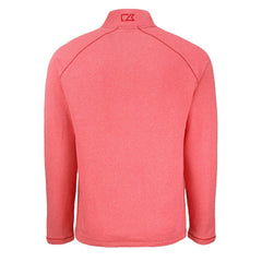 Cutter & Buck Peshastin Eco Fleece Tri-Blend Raglan Recycled Quarter-Zip Jacket - Kansas City Chiefs