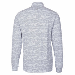 Cutter & Buck Big & Tall Traverse Eco Camo Tri-Blend DryTec Quarter-Zip Jacket - Pittsburgh Steelers