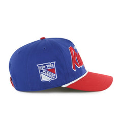 NHL Blue/Red New York Rangers '47 Dropshadow Rope Hitch Adjustable Hat