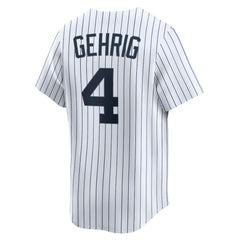 MLB Lou Gehrig New York Yankees Nike Throwback Cooperstown Collection Limited Jersey