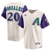 MLB Luis Gonzalez Arizona Diamondbacks Nike Throwback Cooperstown Collection Limited Jersey