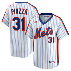 MLB Mike Piazza New York Mets Nike Throwback Cooperstown Collection Limited Jersey