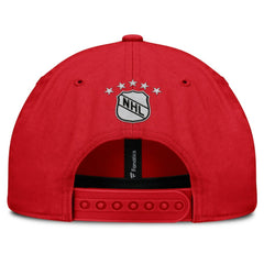NHL Red Chicago Blackhawks Fanatics Decades Collection Adjustable Hat
