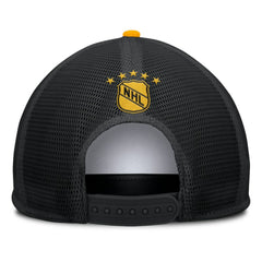 NHL White/Black Boston Bruins Fanatics Decades Collection Foam Front Snapback Hat