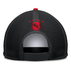 NHL White/Black Chicago Blackhawks Fanatics Decades Collection Foam Front Snapback Hat
