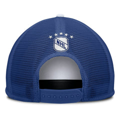 NHL White/Blue Toronto Maple Leafs Fanatics Decades Collection Foam Front Snapback Hat