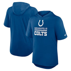 Lockup Tri-Blend Hoodie T-Shirt - Indianapolis Colts