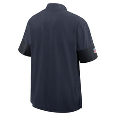 Sideline Short Sleeve Quarter-Zip Dri-FIT Coach Jacket - Chicago Bears